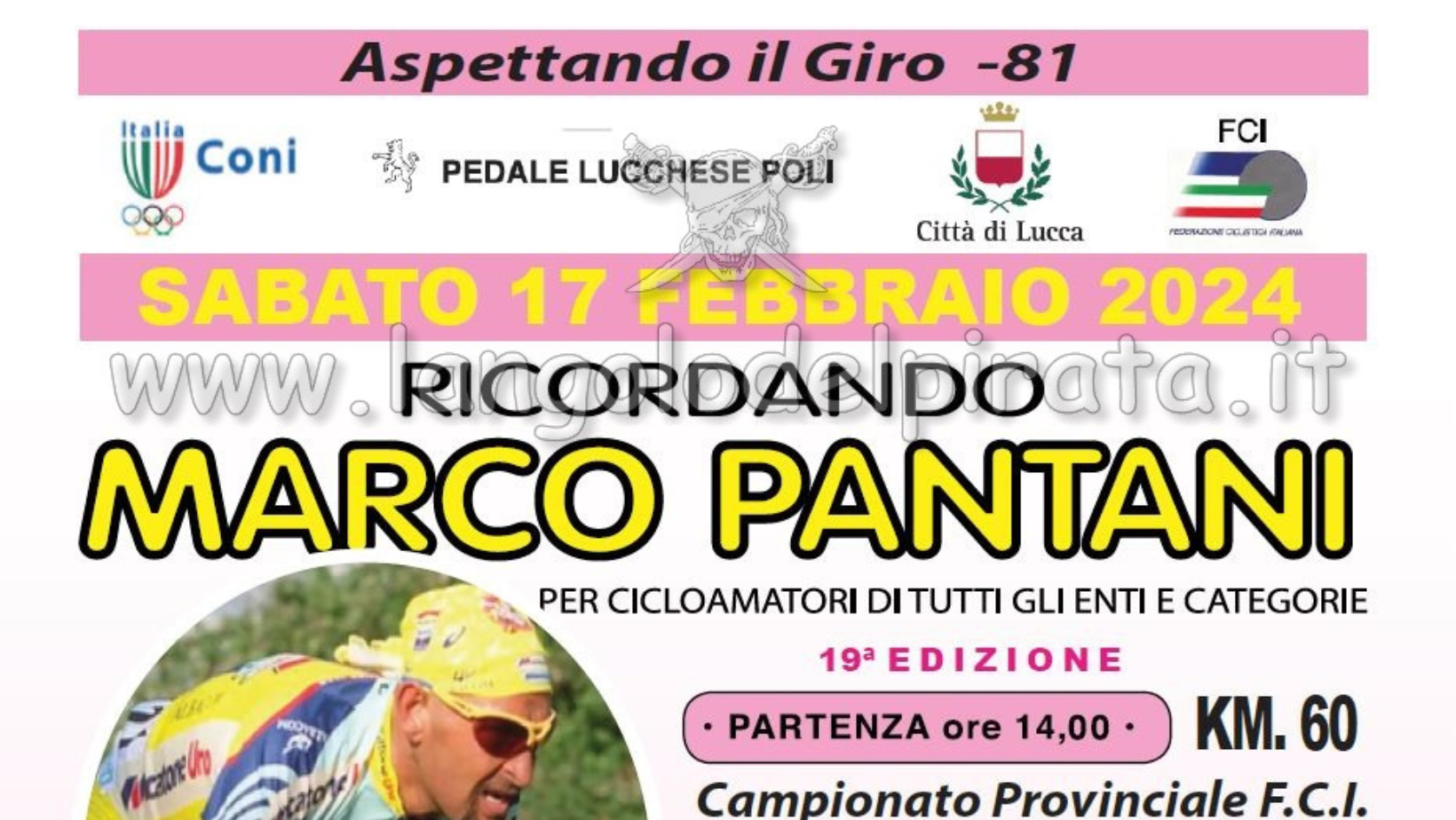 Poster Marco Pantani - 32x47 Cm - Stampa Vintage - Fabriqué En Italie