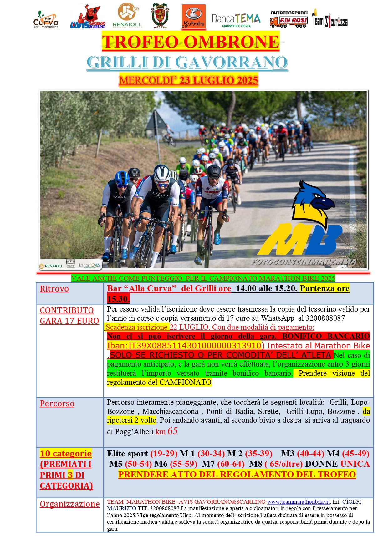 TEAM MARATHON BIKE