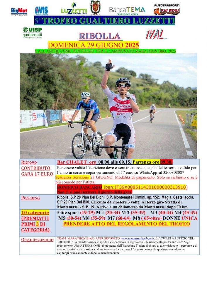TROFEO GUALTIERO LUZZETTI
