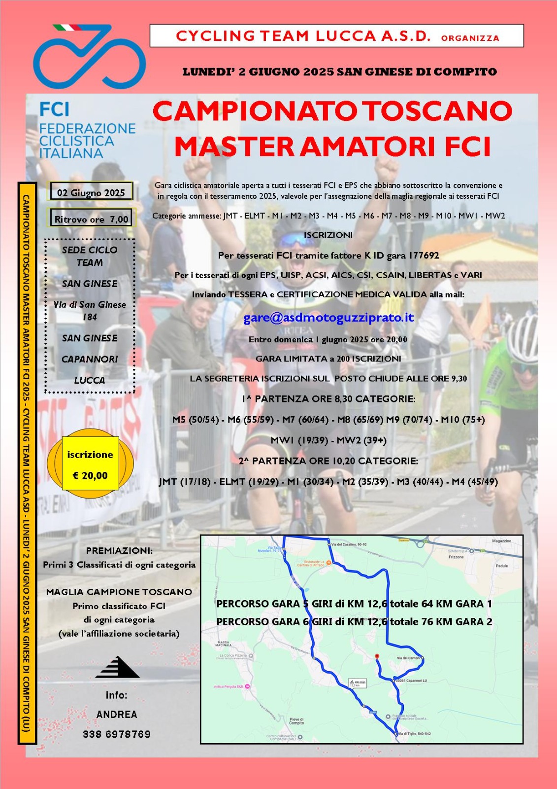 CAMPIONATO REGIONALE TOSCANA FCI 2025