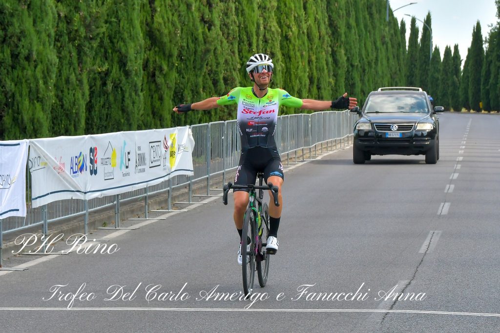 MEMORIAL DEL CARLO FANUCCHI - LABATE IN SOLITARIA. FERRI ONORA IL TRICOLORE