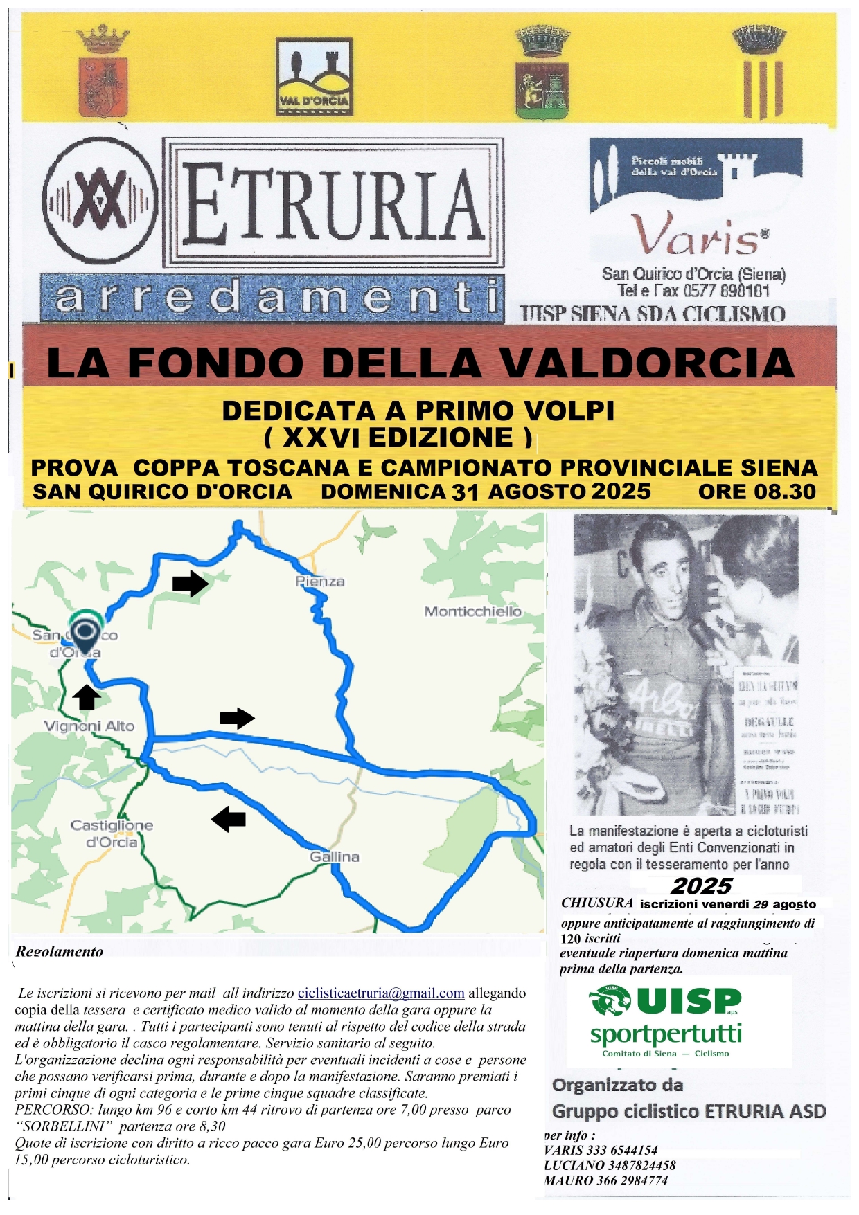 LA FONDO DELLA VALDORCIA ( COPPA TOSCANA )