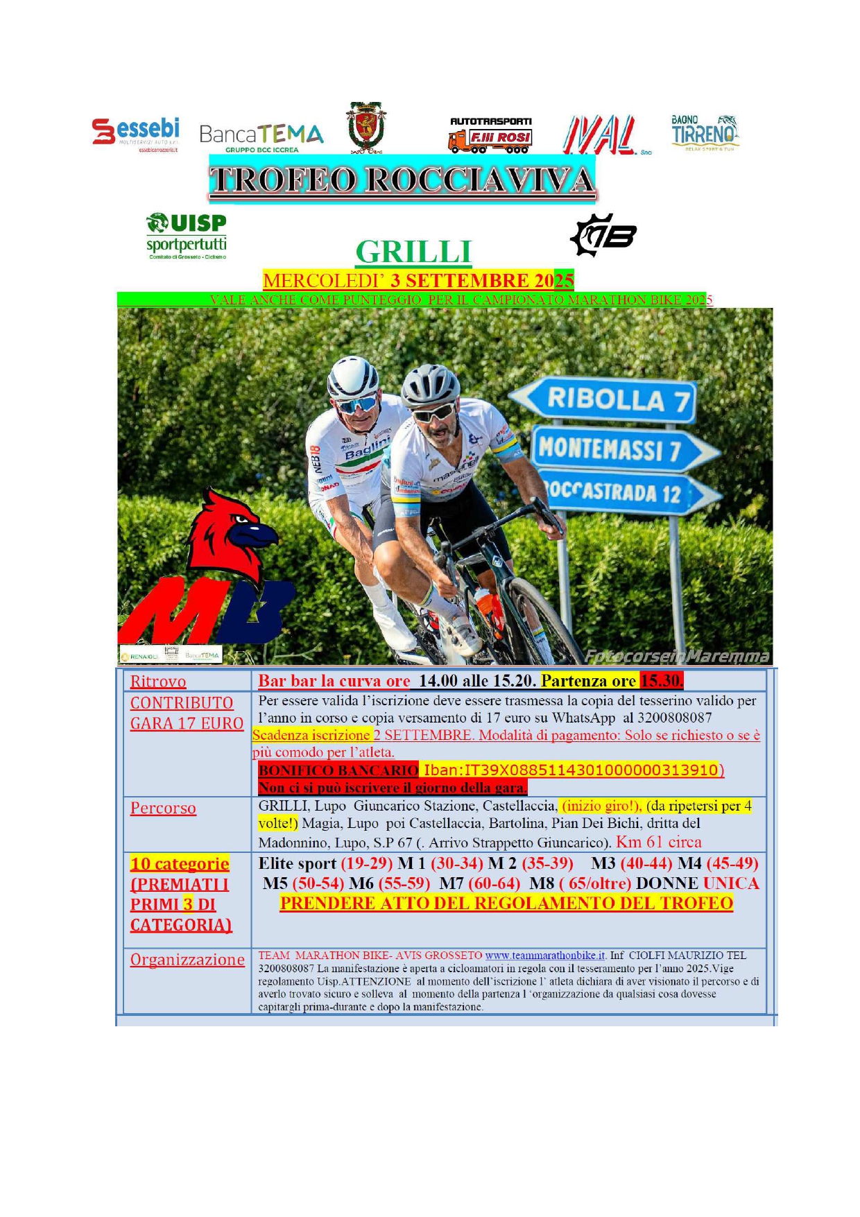 TEAM MARATHON BIKE