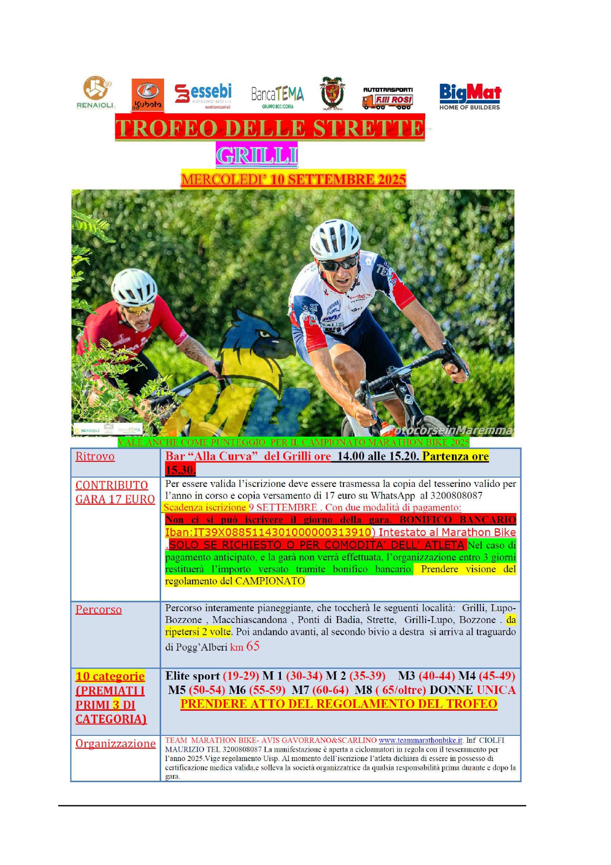 TEAM MARATHON BIKE