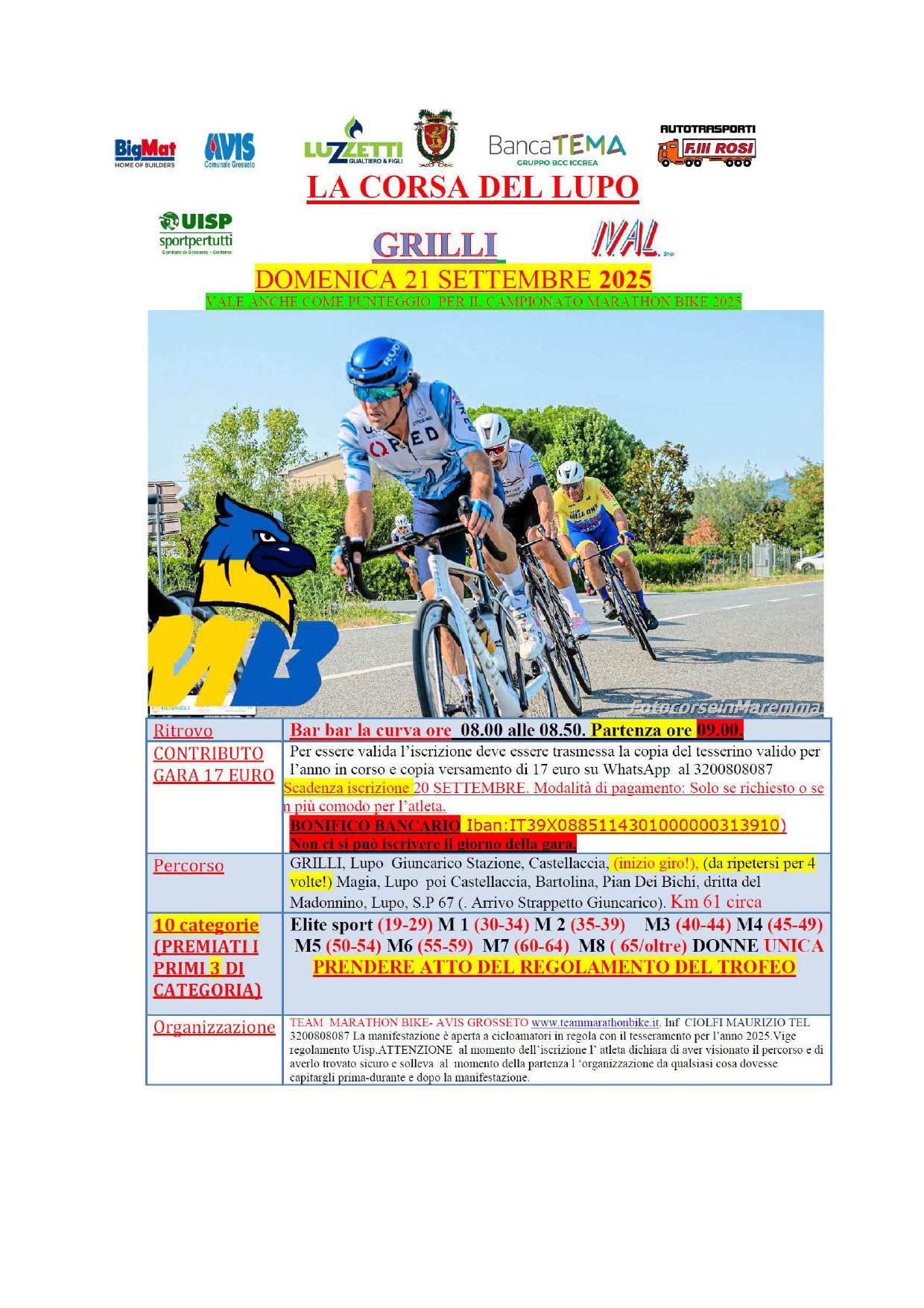 TEAM MARATHON BIKE